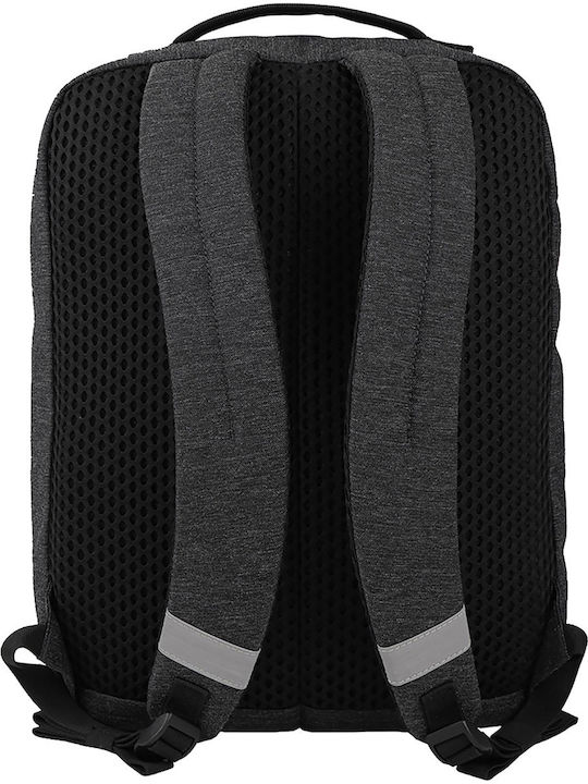 Cabin Zero Varsity Dark Melange 26L Σχολική Τσάντα Πλάτης Γυμνασίου - Λυκείου σε Γκρι χρώμα 26lt