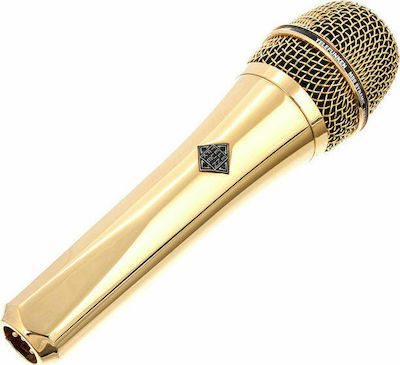 Telefunken Dynamisch Mikrofon XLR M80 Handheld Stimme in Gold Farbe