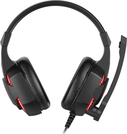 Havit H2032D Over Ear Gaming Headset με σύνδεση 3.5mm / USB