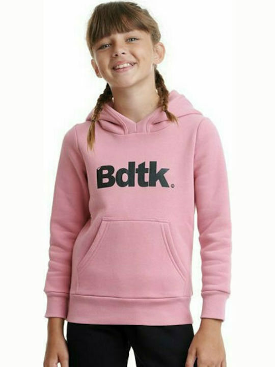 BodyTalk Fleece - Polar Hanorac pentru copii cu glugă și buzunare Roz 1202-701025 1202-701025-00320