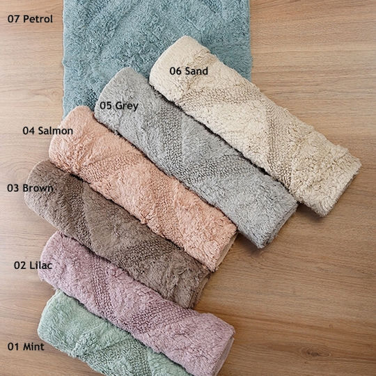 Sunshine Covoraș de Baie Bumbac 101-6-beige Nisip 50x80buc