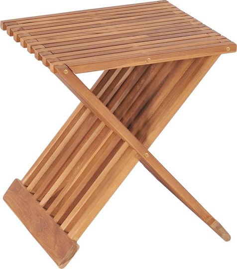 Дървена Външна Табуретка 40x32x45см