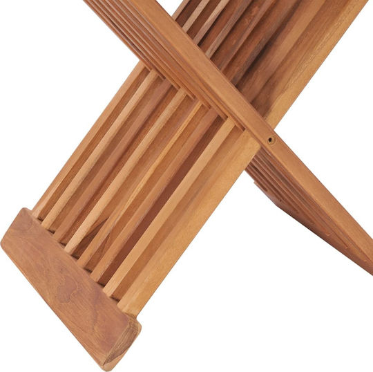 Дървена Външна Табуретка 40x32x45см