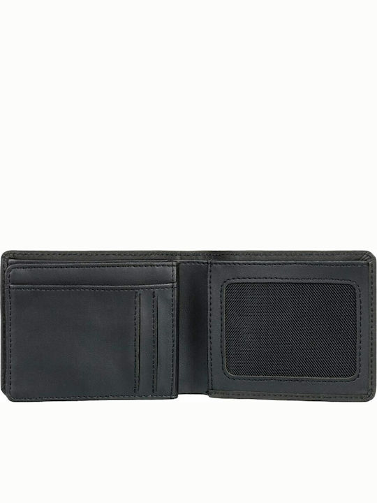 Mack 2 Medium Leather Men's Wallet Classic Black