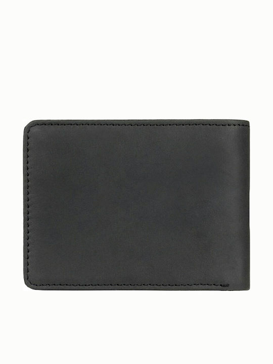Mack 2 Medium Leather Men's Wallet Classic Black