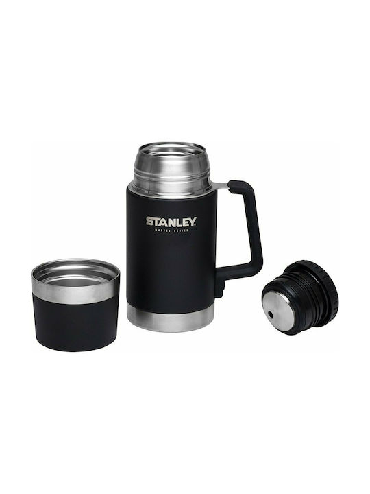 Stanley The Unbreakable Δοχείο Φαγητού Inox Black 700ml