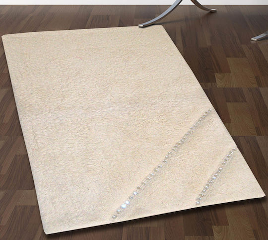 San Lorentzo Cotton Bath Mat Diamond 2105 Ecru 50x80 cm