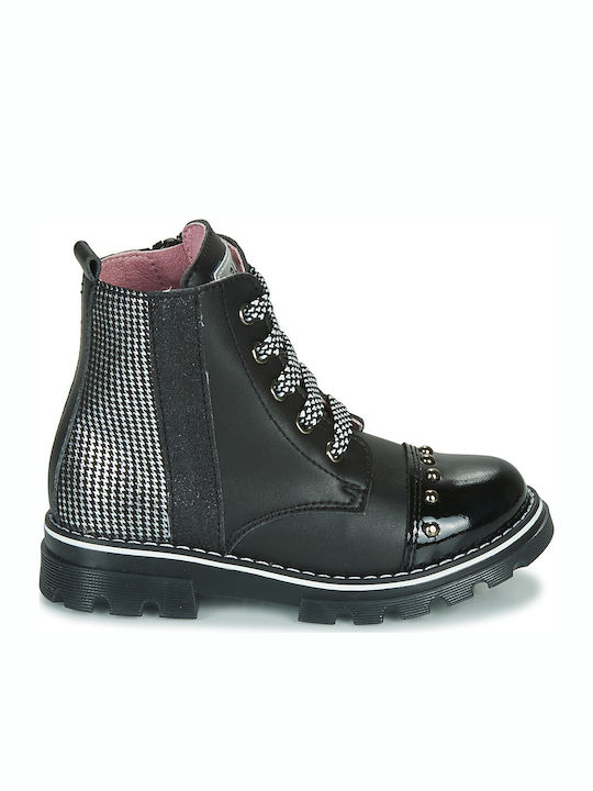 Pablosky Kids Boots with Zipper Black