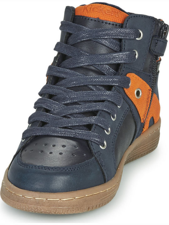 Lowell Παιδικά Sneakers High Μπλε