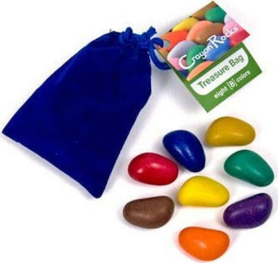 Crayon Rocks Crayons Set Πουγκί 8 Colours