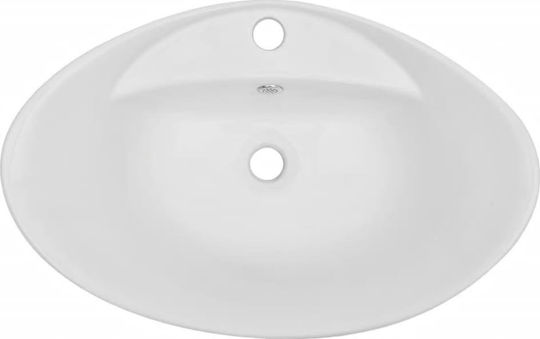 vidaXL Πάγκος με Νιπτήρα Μ60xΒ40xΥ16.3cm Γκρι