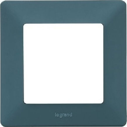 Legrand Valena Life Switch Frame 1 Position Vertical Installation in Blue Color 754091