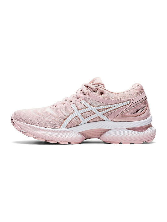Gel-Nimbus 22 Sport Shoes Running Ginger Peach / White