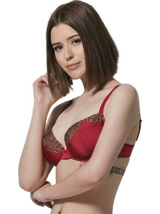 Bikini Σουτιέν Μπορντό