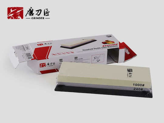 Taidea Knife Sharpening Stone Double with Density 240/1000 18x6x2.8cm