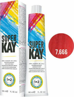 Kepro Kay Super Vopsea de Păr 7.666 Roșu blond extra intens 180ml