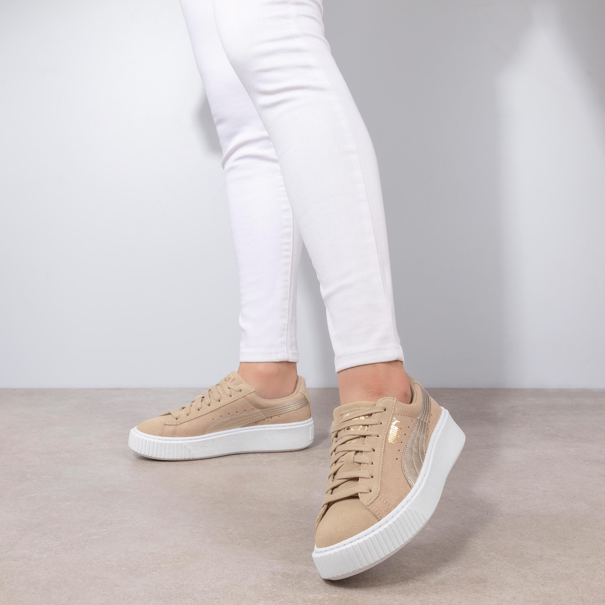 puma suede platform safari