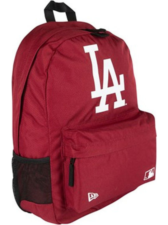 New Era MLB Stadium School Bag Backpack Junior High-High School in Red color 17lt