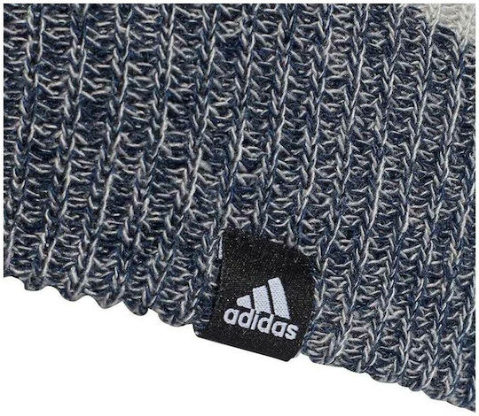 3-Stripes Шапка Мъжка Плетена Шапка В Сив Цвят