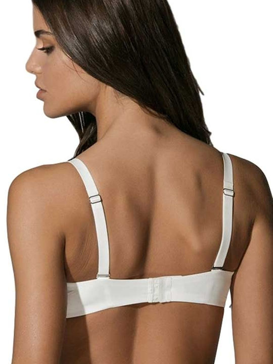 Luna Secret Sense Balconette Balconette Bra without Padding Underwire Ivory