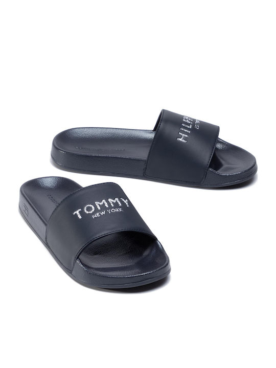 Slides σε Navy Μπλε Χρώμα
