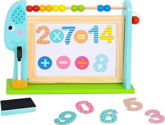 Tooky Toys Elephant Πίνακας Μαγνητικός / Μαυροπίνακας Διπλής Όψης 37.5x26.5εκ.