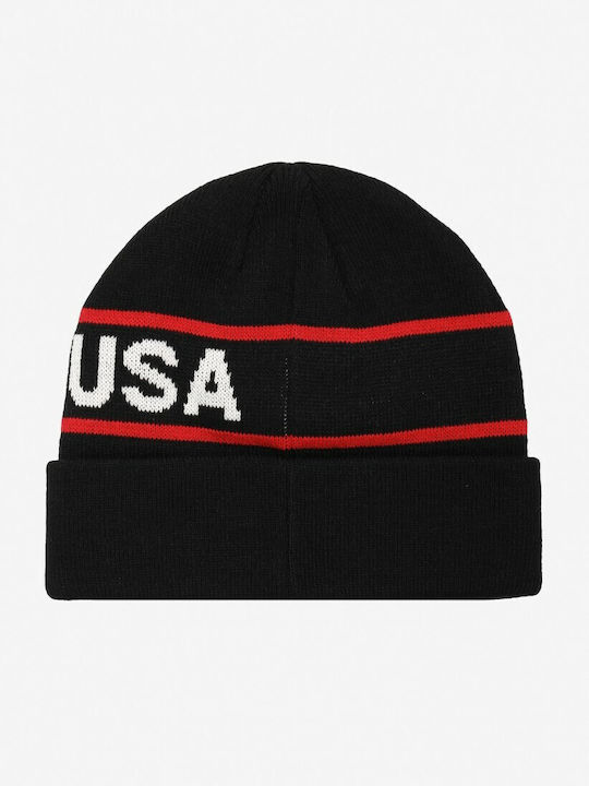 Scene Stealer Beanie Beanie Knitted in Black color