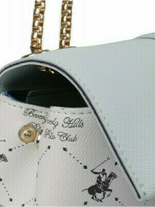 Beverly Hills Polo Club 623 Women's Shoulder Bag White