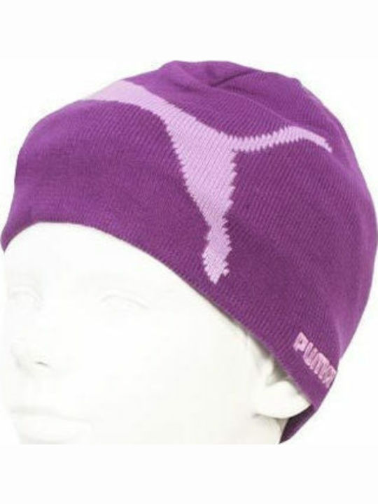 Beanie Γυναικείος Σκούφος Πλεκτός σε Μωβ χρώμα