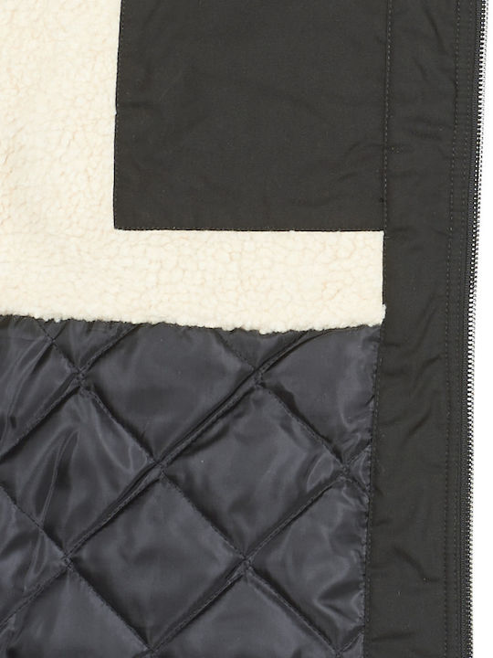 Stark Winter Jacke Parka Schwarz