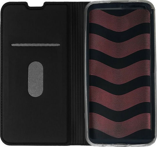 Powertech Книга Изкуствена кожа Черен (iPhone 11 Pro Max)