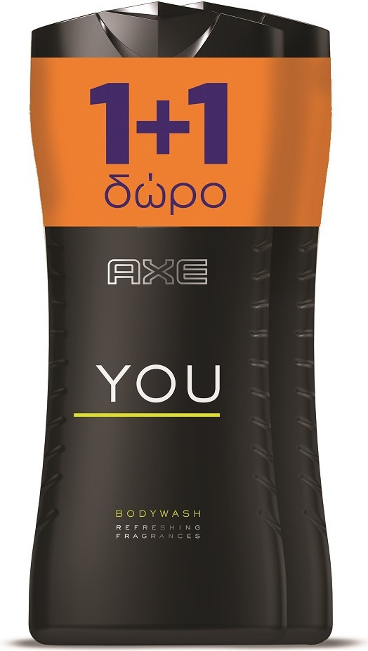 Axe You Body Wash 2x400ml Skroutz.gr