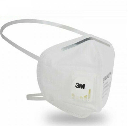 3M 9502V+ Protective Mask FFP2 with Valve White 25pcs