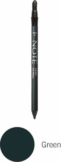 Note Smokey Eye Pencil Μαλακό Μολύβι Ματιών 03 Green