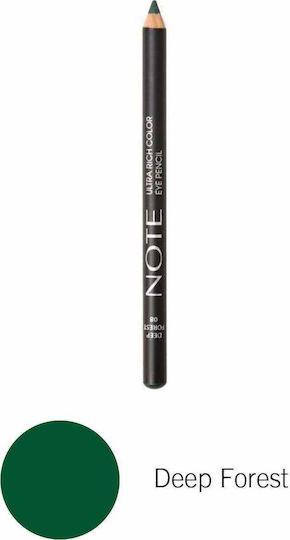 Note Ultra Rich Color Eye Pencil 08 Deep Forest