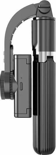 IRiSfot L08 Selfie-Stick Handy-Stative Bluetooth-Schwarz