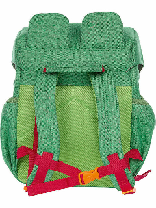Sigikid Crocodile School Bag Backpack Kindergarten Green with Water Bottle Holder