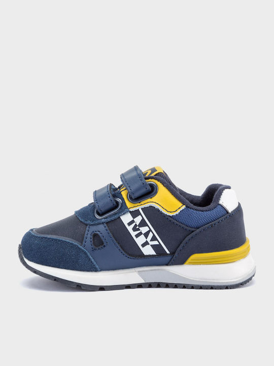 Mayoral Kids Sneakers with Scratch Navy Blue