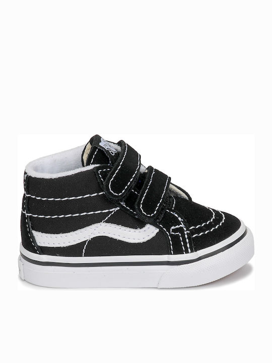 Td Sk8-Mid Reissue V Παιδικά Sneakers High με Σκρατς Μαύρα