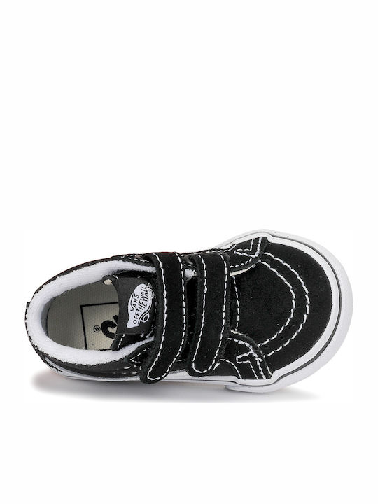 Td Sk8-Mid Reissue V Παιδικά Sneakers High με Σκρατς Μαύρα