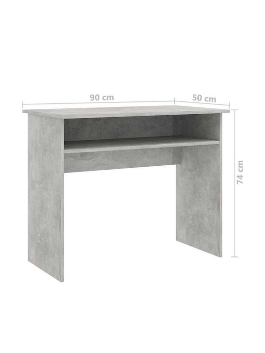 Schreibtisch Holz Gray 90x50x74cm