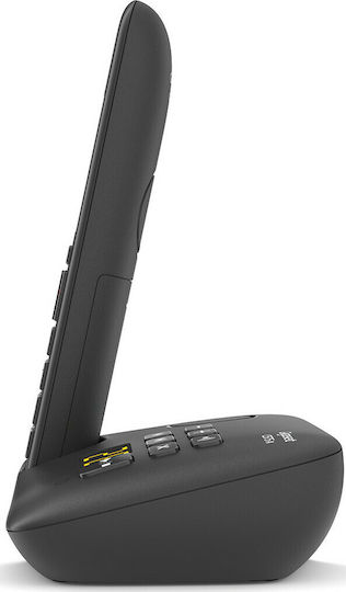 Gigaset C575A Ασύρματο Τηλέφωνο Duo με Ελληνικό Μενού Μαύρο