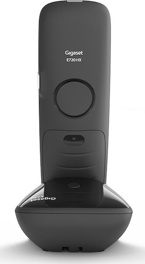 Gigaset E720 Schnurlostelefon mit Griechischem Menü Schwarz