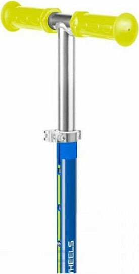 Rebel Kids Scooter Foldable 3-Wheel Blue