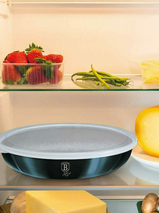 Berlinger Haus Metallic Line Cookware Set Made of Aluminum Aquamarine Collection with Stone Coating 4 Pieces