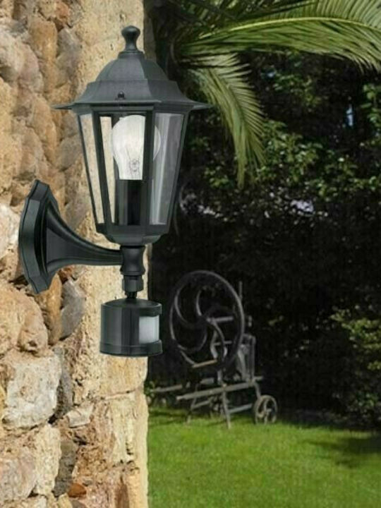 Eglo Laterna Wall-Mounted Outdoor Lantern E27 IP44 16.5x36εκ.