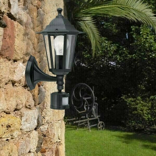 Eglo Wall-Mounted Outdoor Lighting Lantern 16.5x36cm Eglo Wall-Mounted Outdoor Lighting Lantern 16.5x36cm