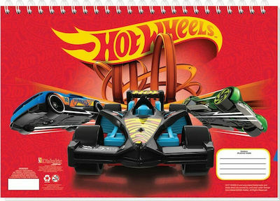 Διακάκης Drawing Pad Hot Wheels 23x33cm 40 Sheets in 2 Designs C4 22.9x32.4cm 40 Sheets