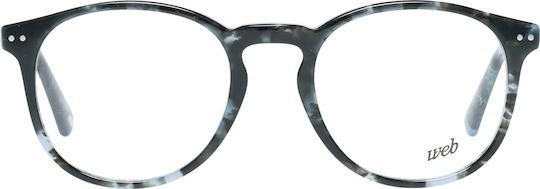 Web Rame Ochelari Pentru Bărbați Culoare Full Face Maro Tortoise WE5221 A56