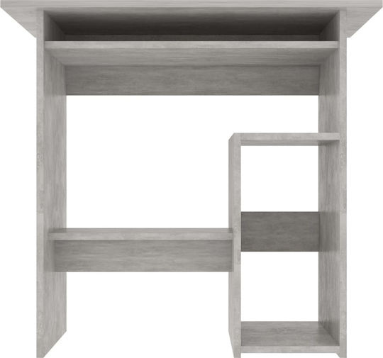 Desk Wooden Gray 80x45x74cm